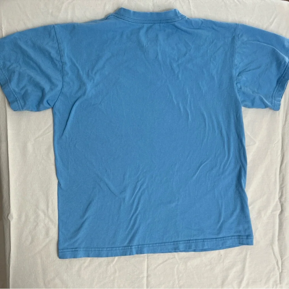 Vintage Adidas Small Logo Blue T Shirt Size‎ Medium